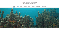Desktop Screenshot of cubamar.org